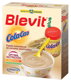 Blevit Plus Bibe 8 Cereales y ColaCao - Papilla de Cereales para Bebé  fórmula especial para Biberón - Sabor Cola Cao - Desde los 12 meses - 600g  : : Alimentación y bebidas